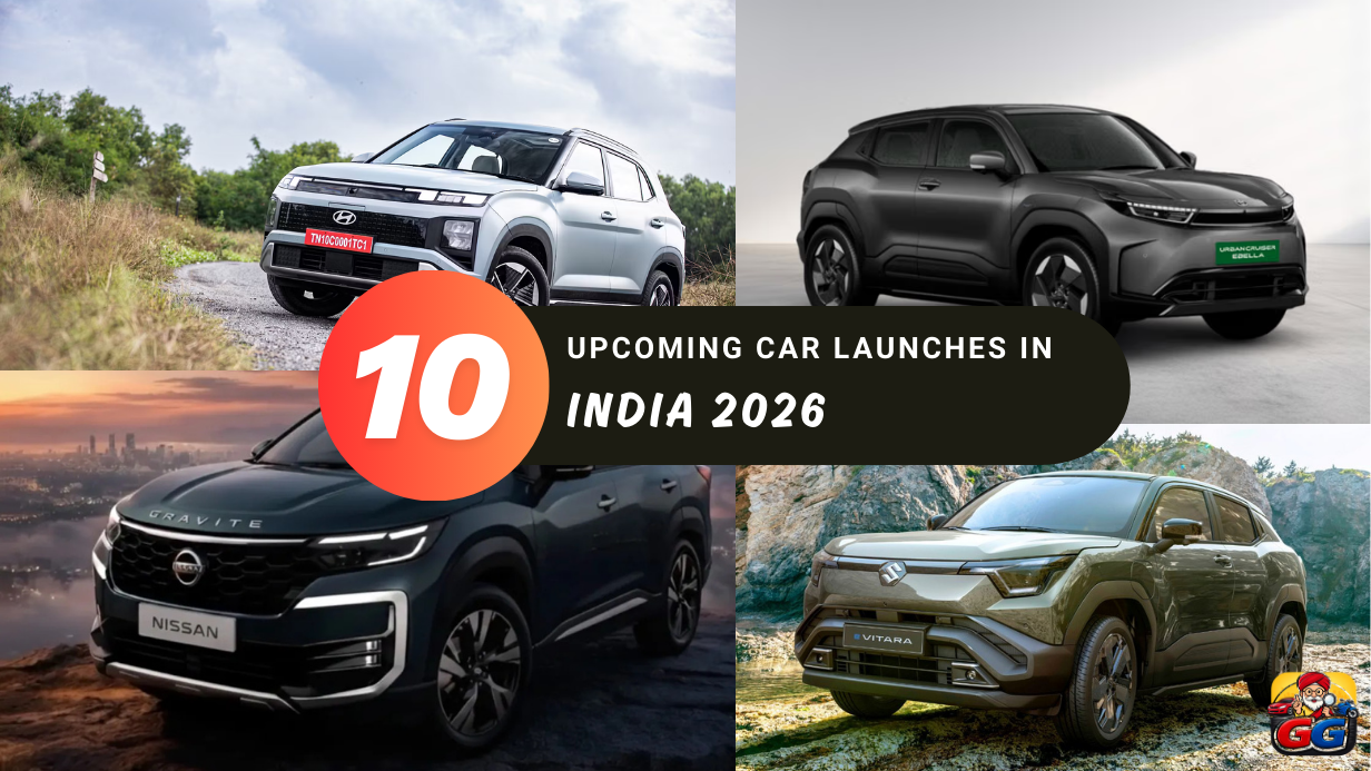 10 Upcoming Car Launches in India 2026