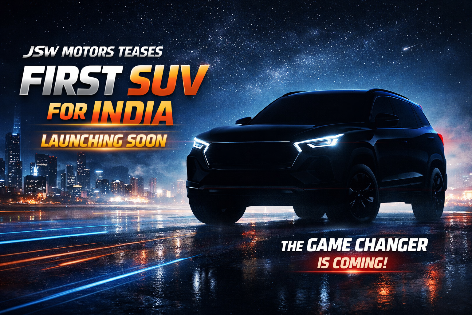 JSW Motors First SUV for India