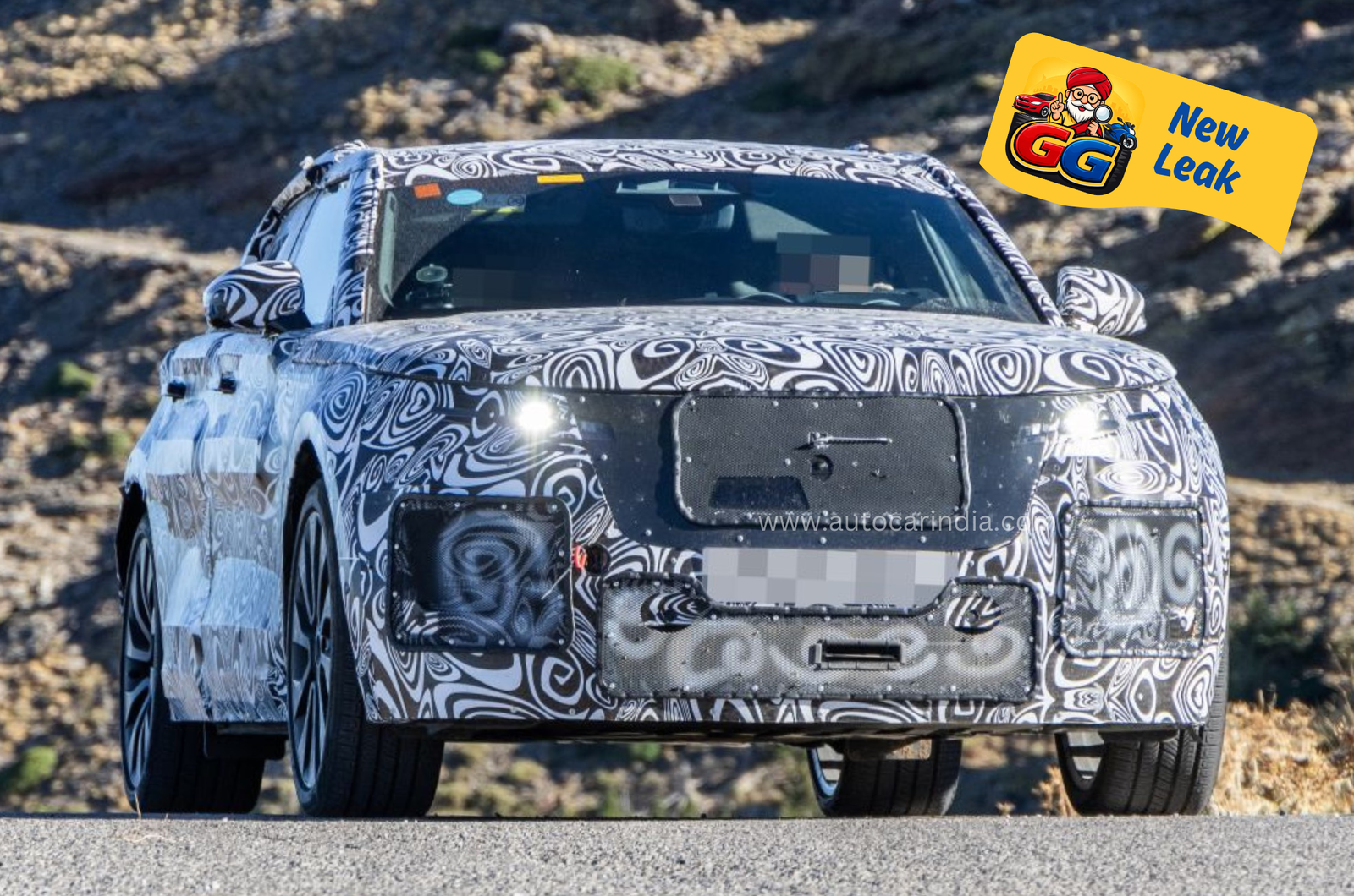 Next-Gen Range Rover Velar EV Spied