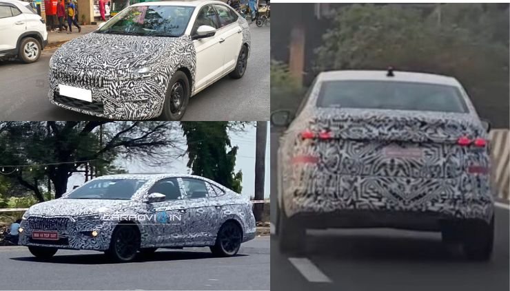 2026 Skoda Slavia Facelift Spied Dynamic Signals Expected Launch