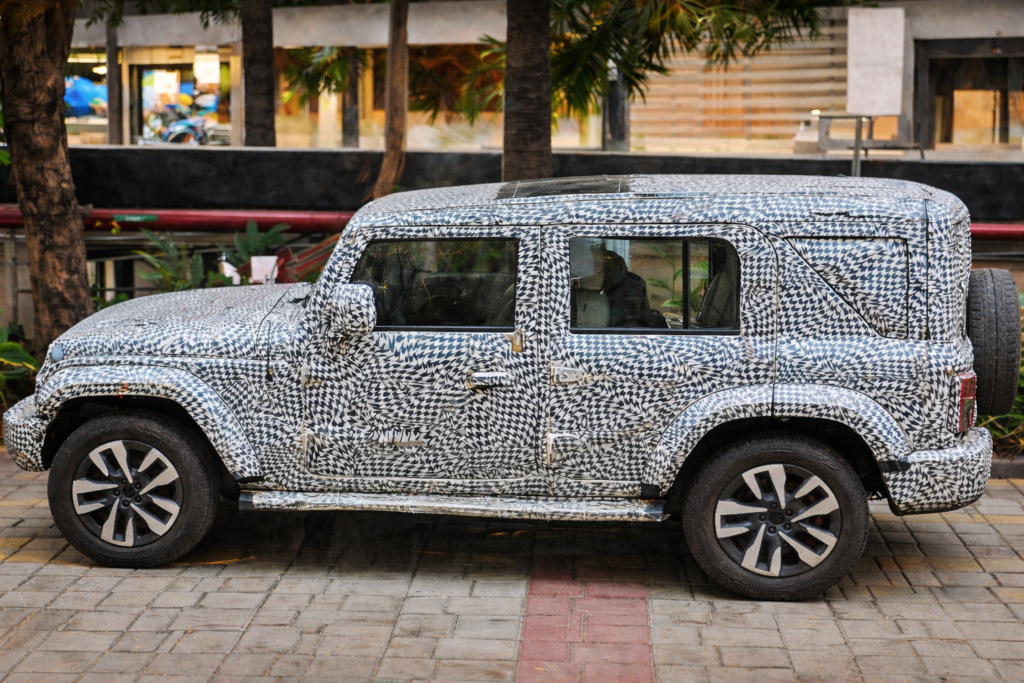 2026 Thar Roxx Spied During Road Tests