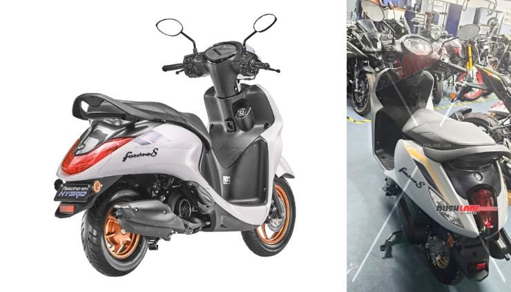 2026 Yamaha Fascino 125 Facelift Spied With New Rear Design