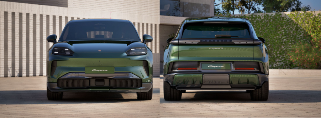 Porsche Cayenne S Electricsporty design