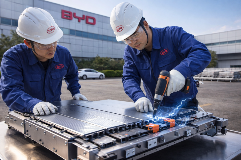BYD Blade Battery Technology