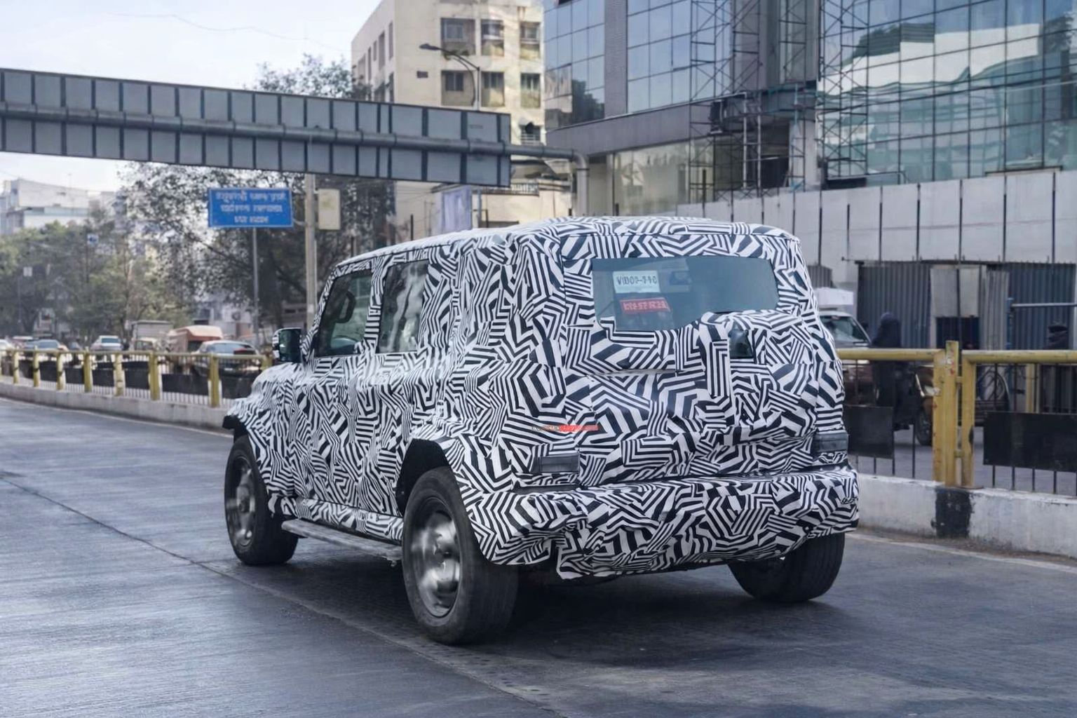 Chery iCar V23 India Spy Shots