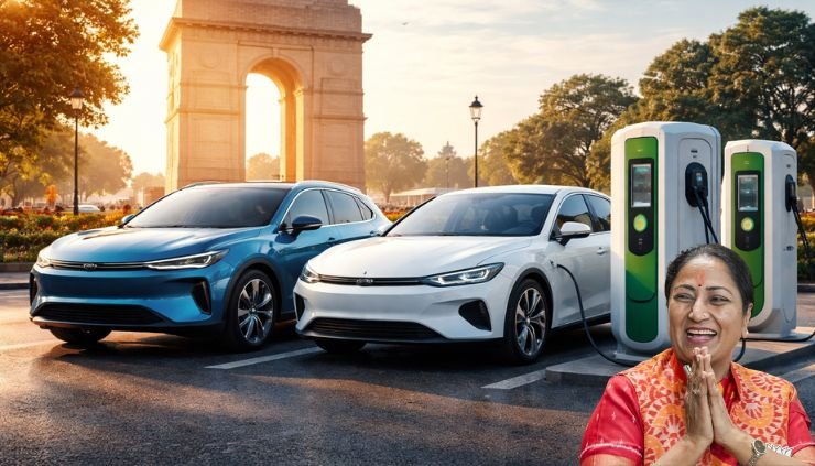 Delhi EV Policy 2026 Subsidy Explained Save ₹1 Lakh On EV Cars