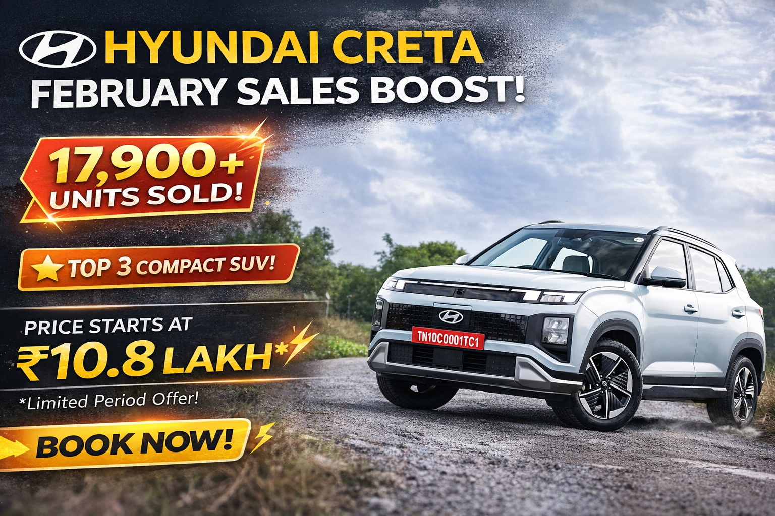 Hyundai Creta Sales February