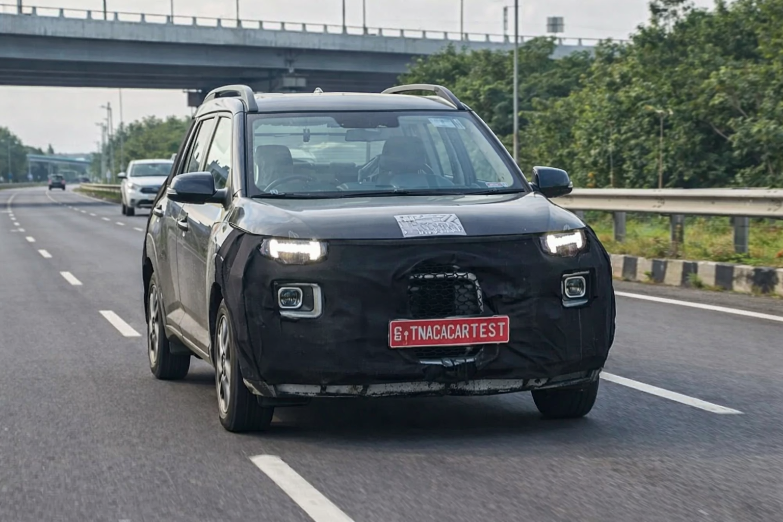 Hyundai Exter Facelift Spied Testing