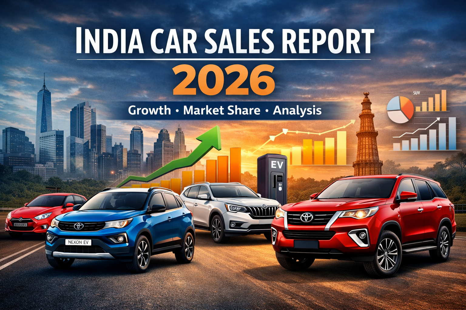 India Car Sales Report 2026: The Real Story Behind Growth, Decline, and Market Shift