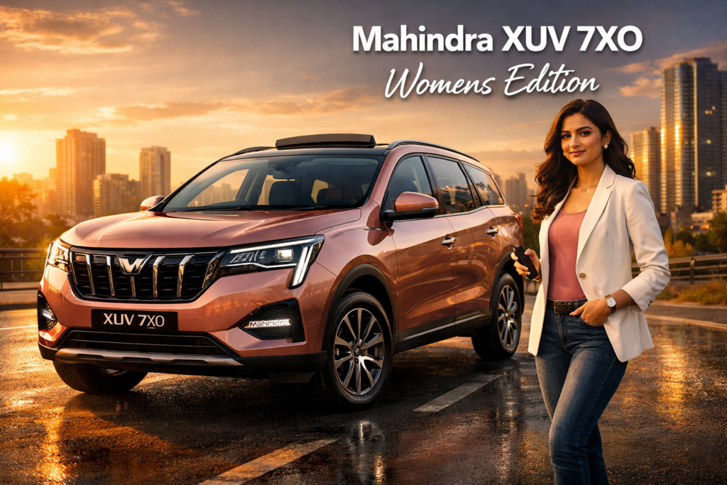 mahindra xuv 7xo womens edition coming soon with new theme 1