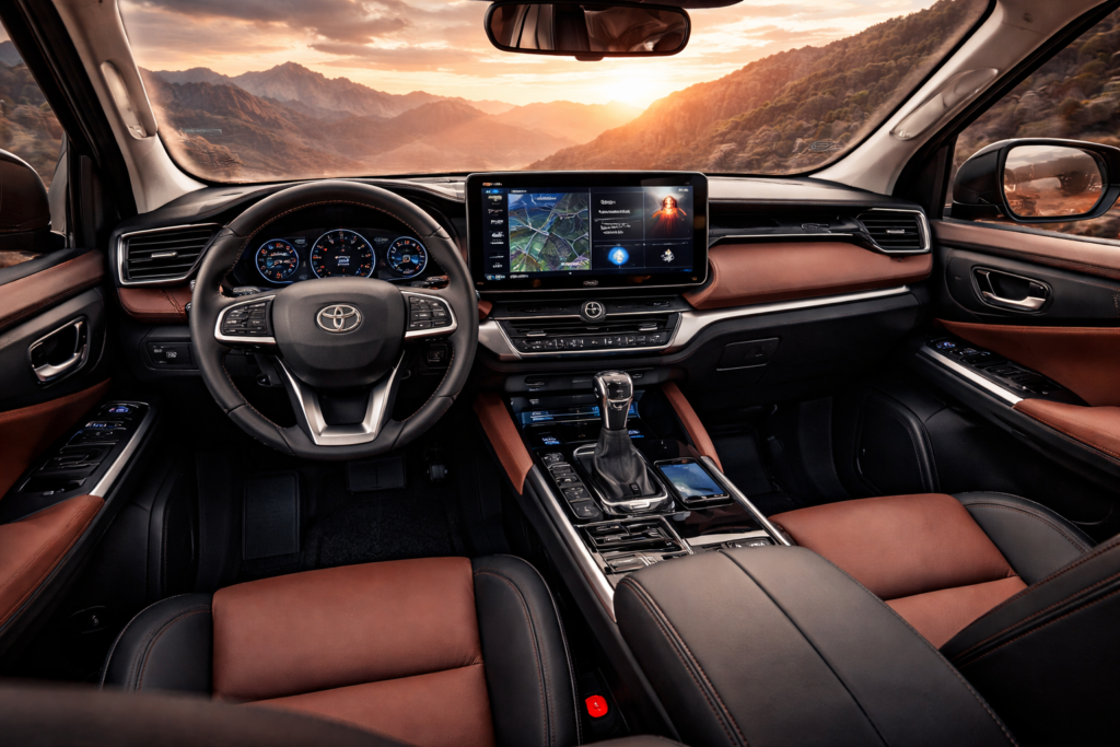 New Toyota Fortuner Interior