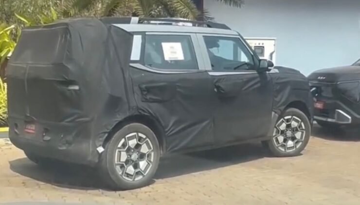 New Hyundai EV SUV spy shots
