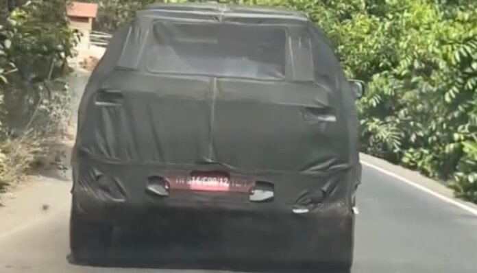 New Hyundai EV SUV spy shots