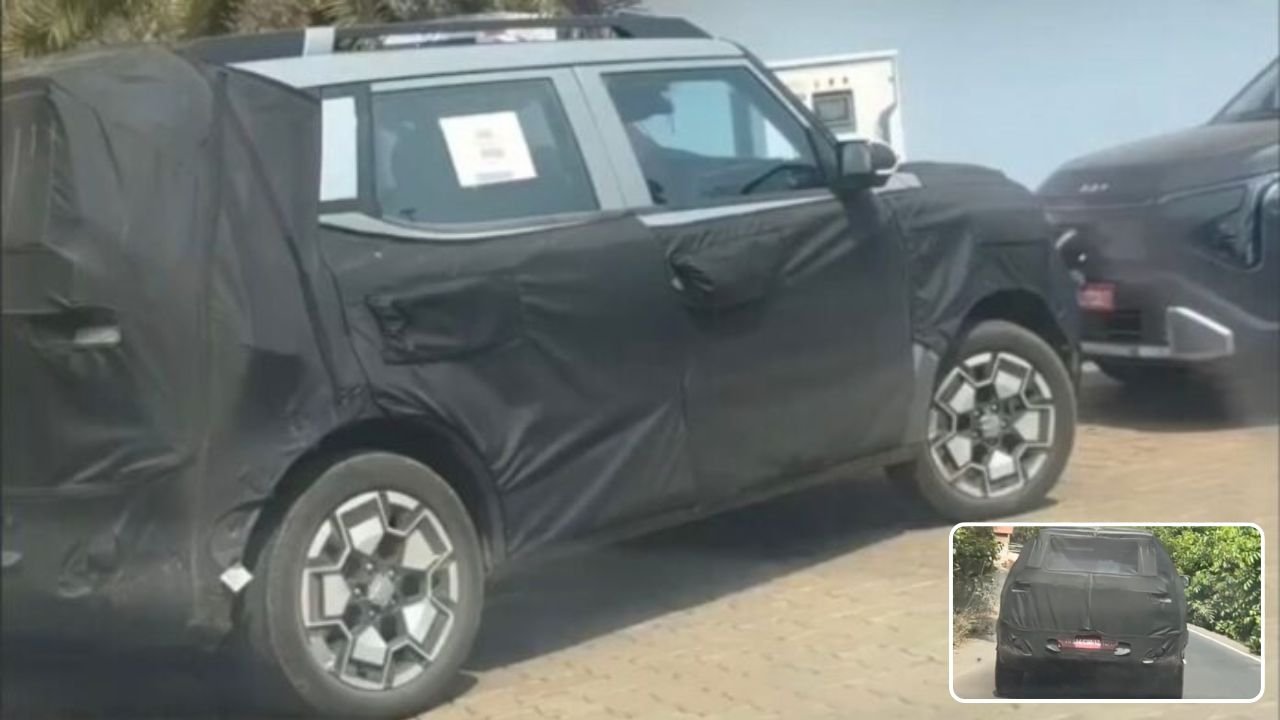 New Hyundai EV SUV Spied - Launch by 2026 with 350km Range