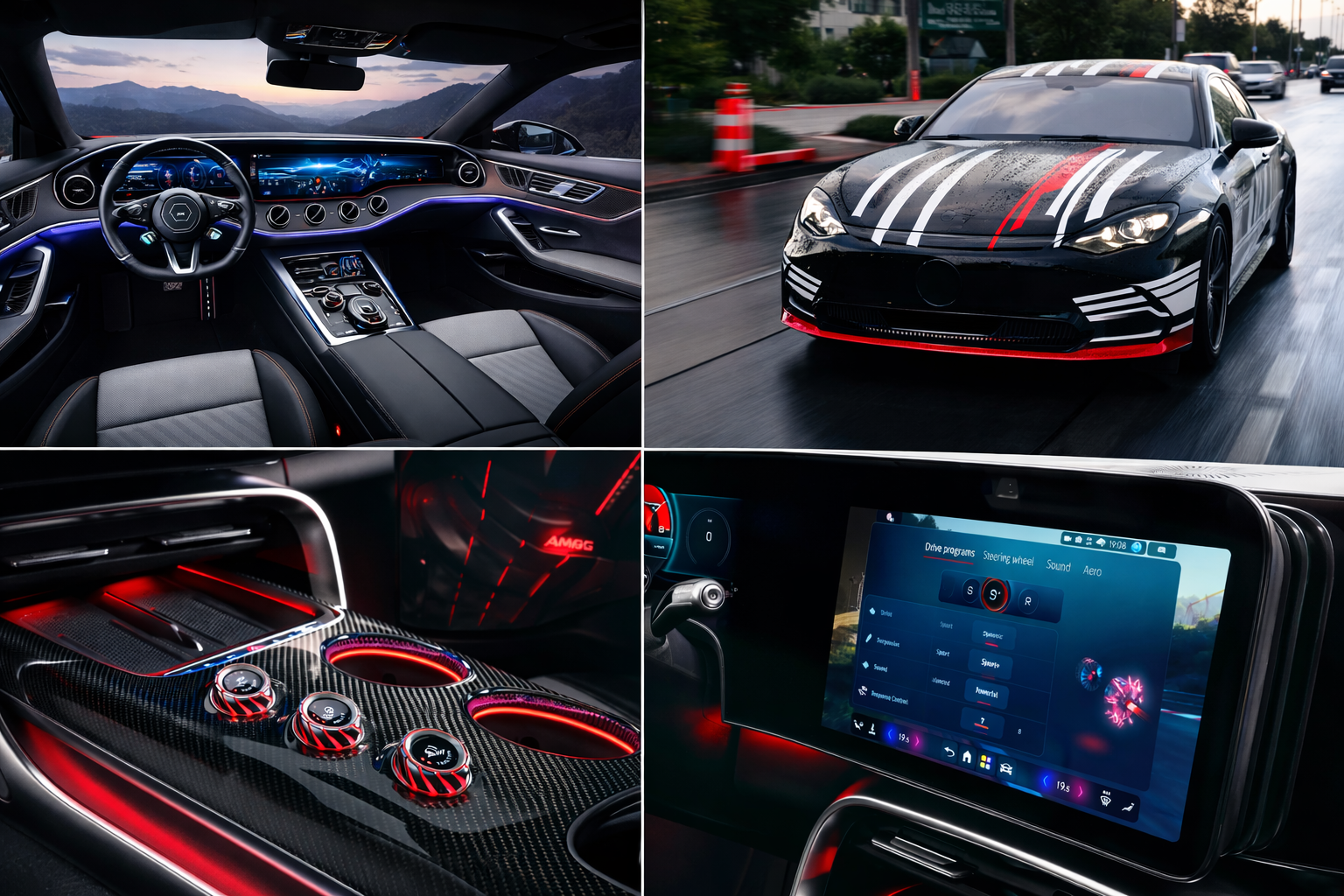 Next Gen AMG GT 4 Door Coupe Interior