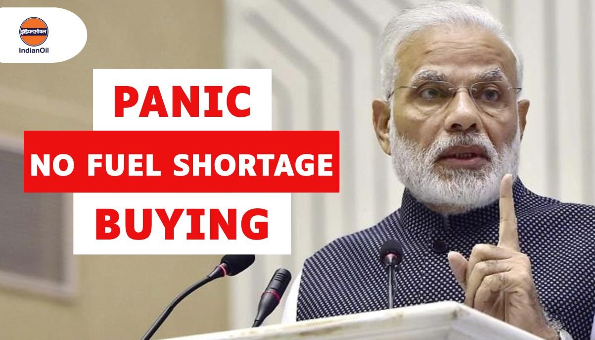 No Fuel Shortage In India Only Panic Buying