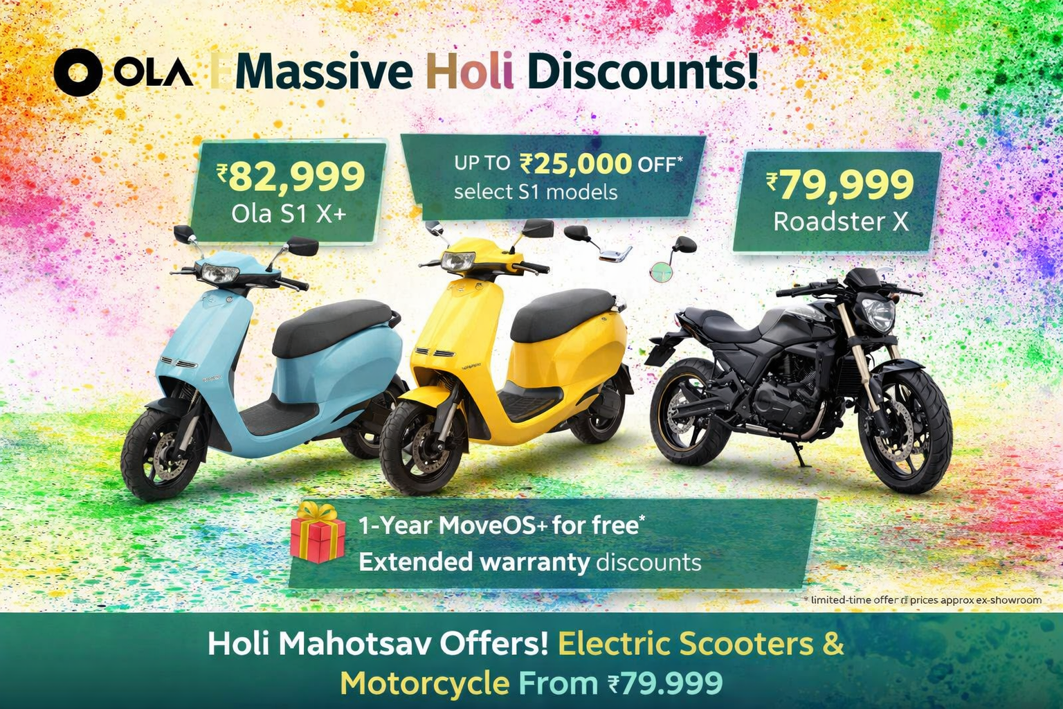 Ola Giving Massive Discounts This Holi