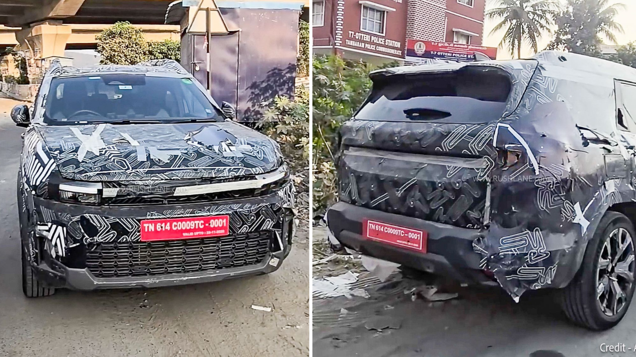 Renault Bigster 7 Seater SUV Spotted Testing In India Before Launch