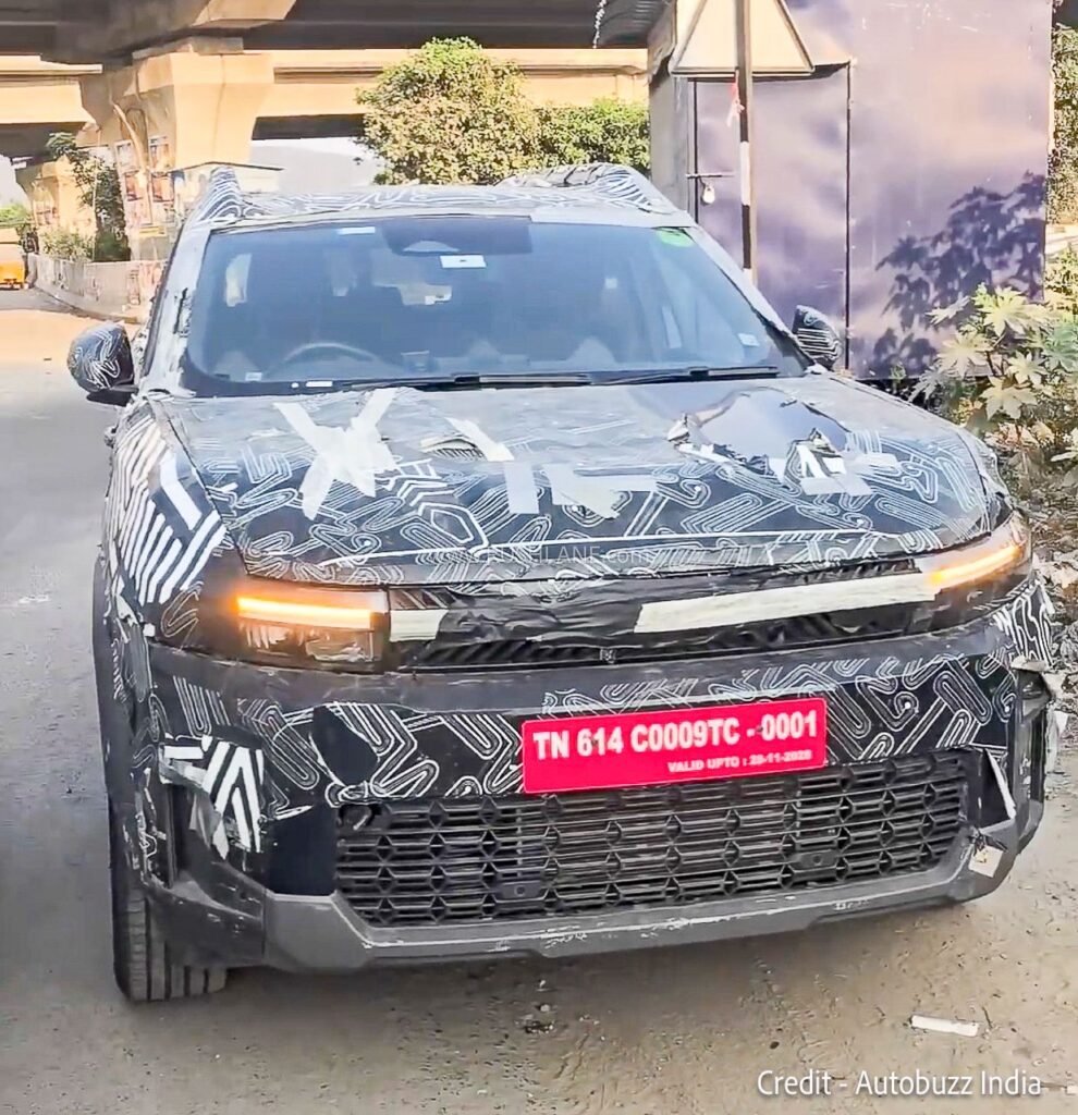 Renault Bigster 7 Seater SUV Spotted Testing In India Before Launch