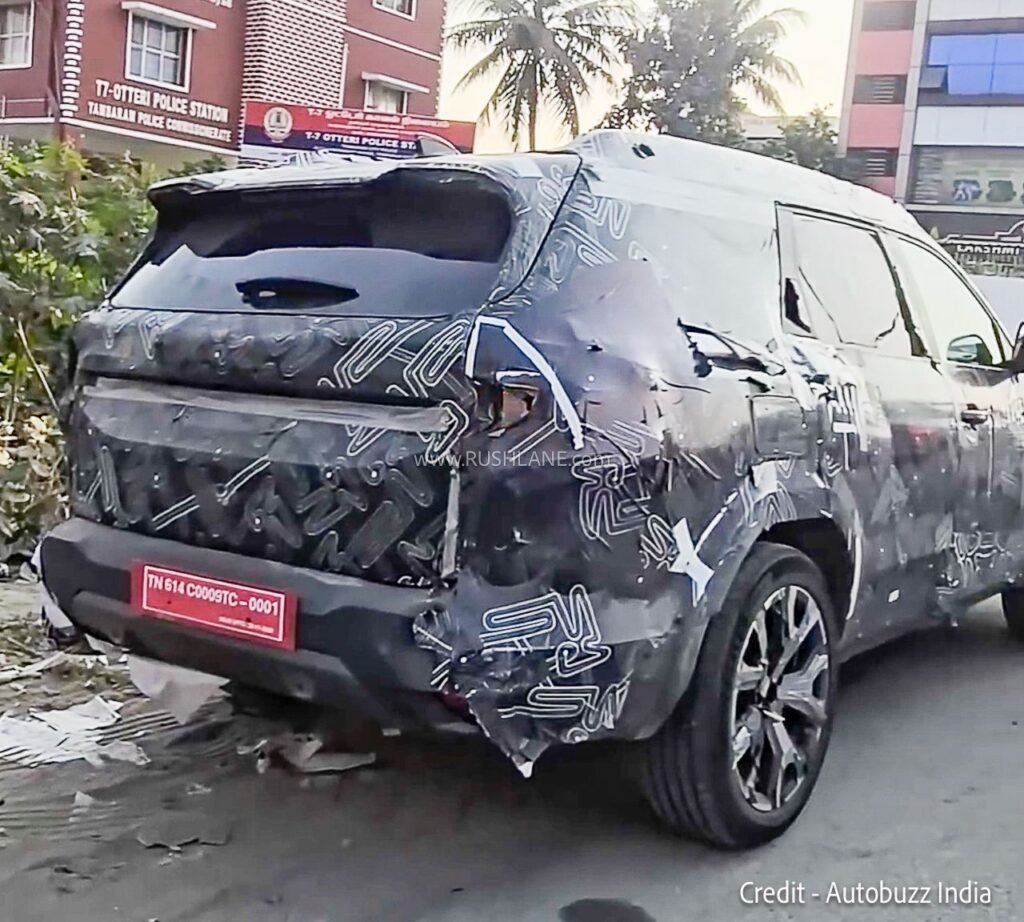 Renault Bigster 7 Seater SUV Spotted Testing In India Before Launch