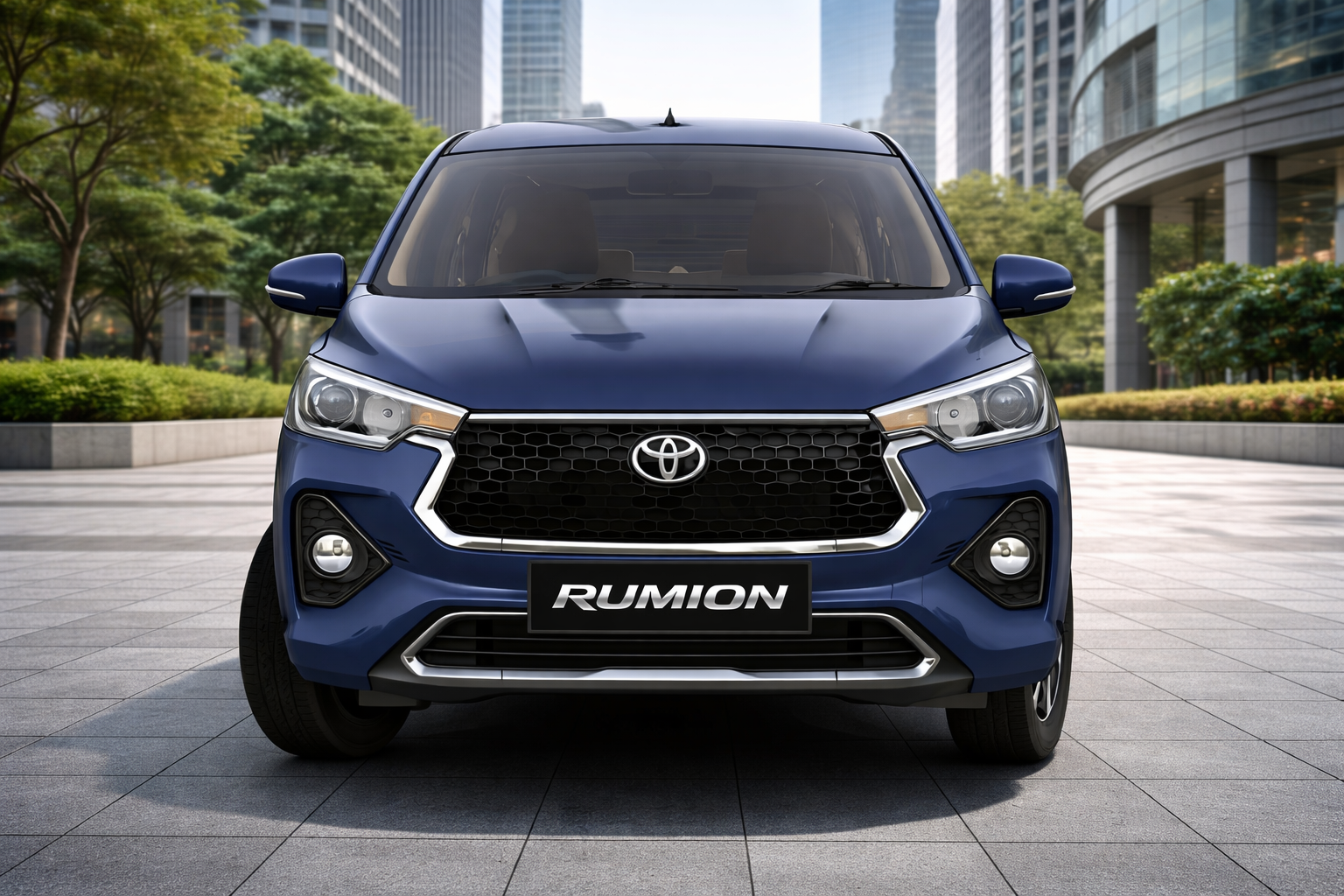 Toyota Rumion in detail view