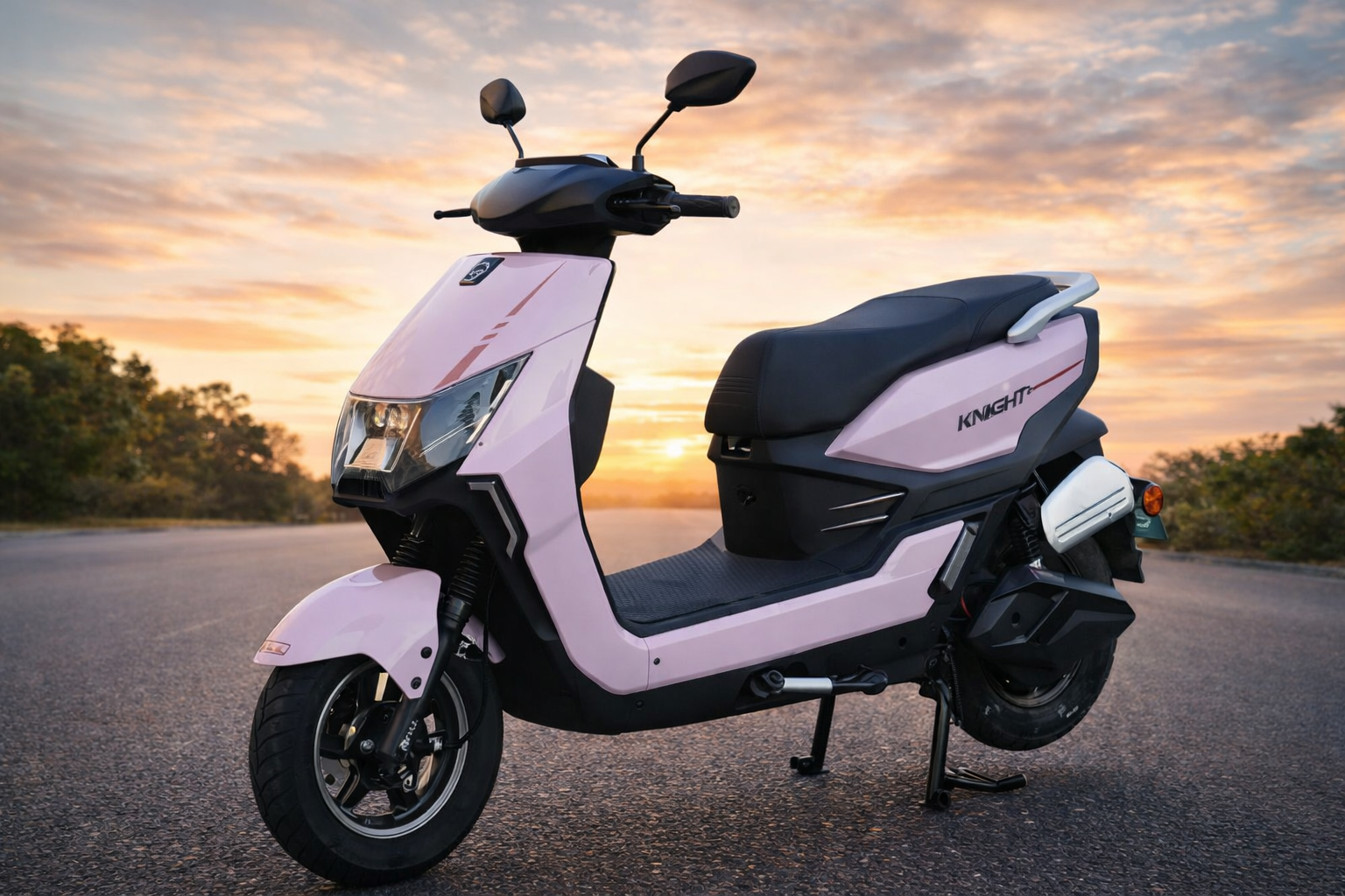 Zelo Knight Plus Rani Edition EV Scooter ₹69990